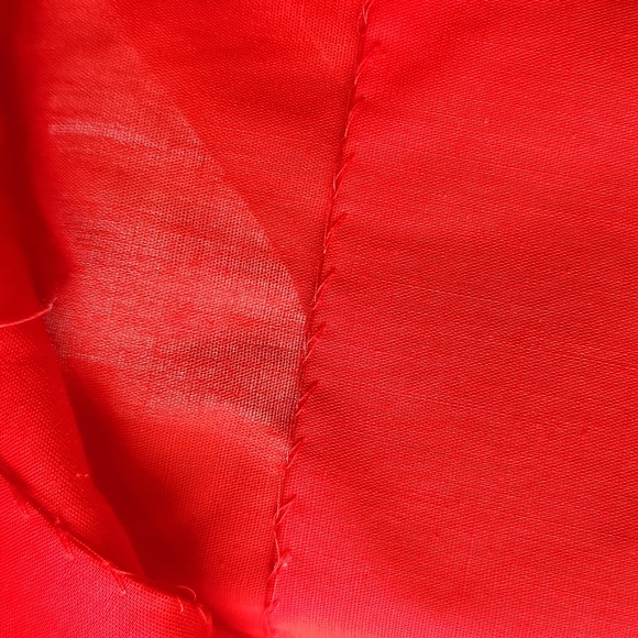 Vintage Polly Flinders Dress Color Red - Picture 6 of 7